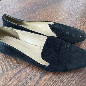 Black Suede Loafers